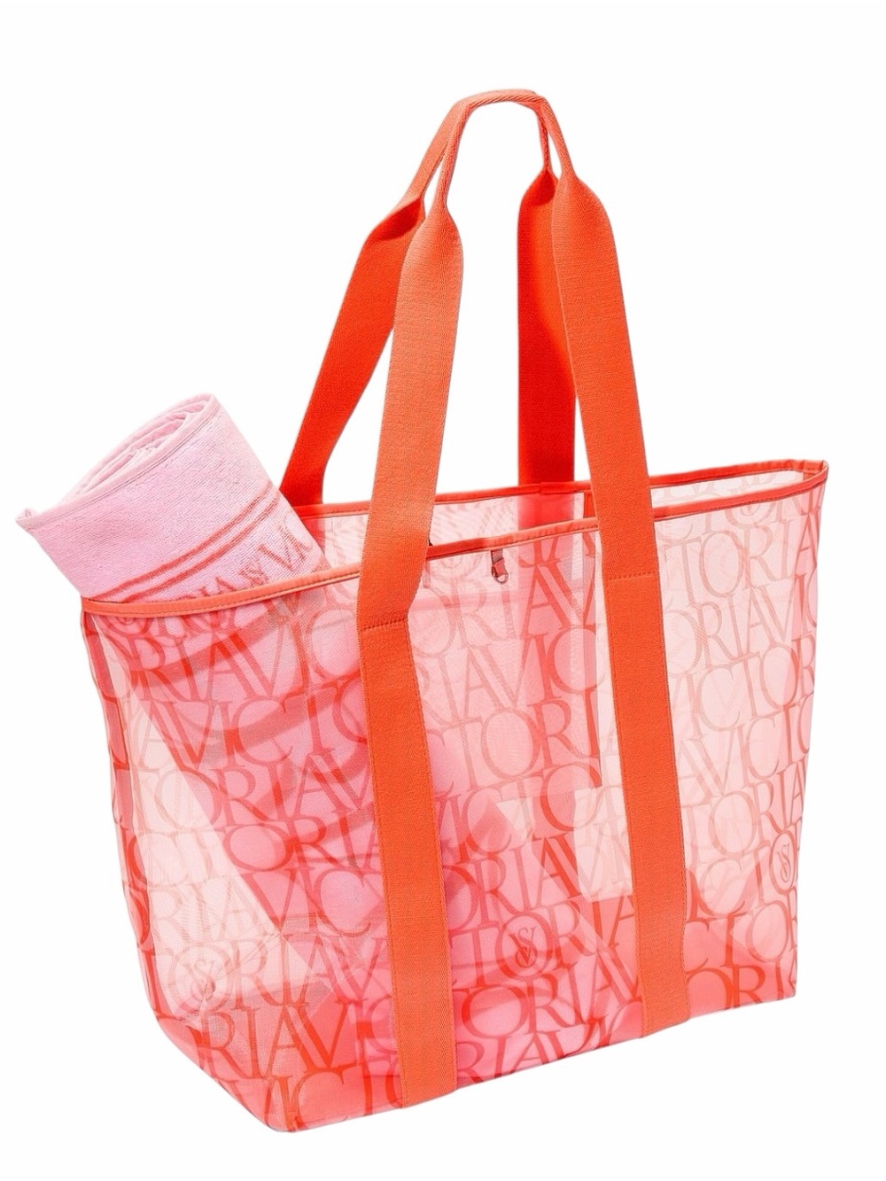 Victoria's Secret Mesh Tote & Beach Towel